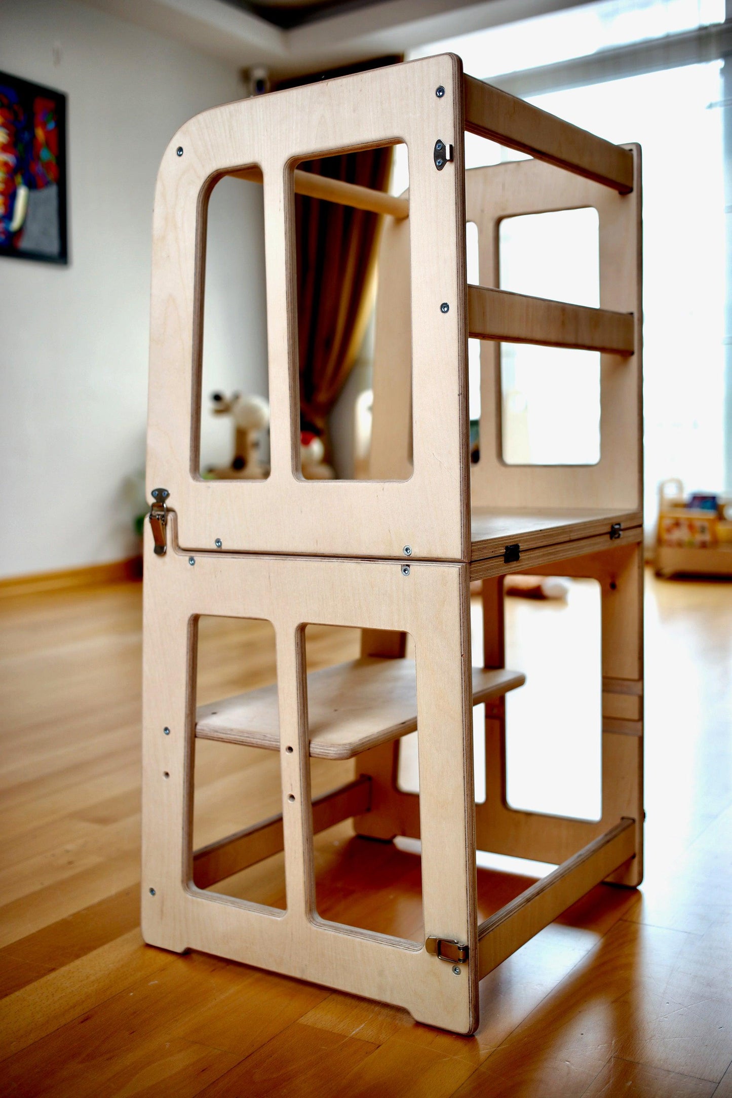 2-in-1 Montessori Learning Tower & Desk