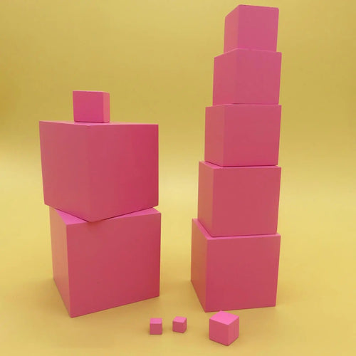 Pink Tower Cube
