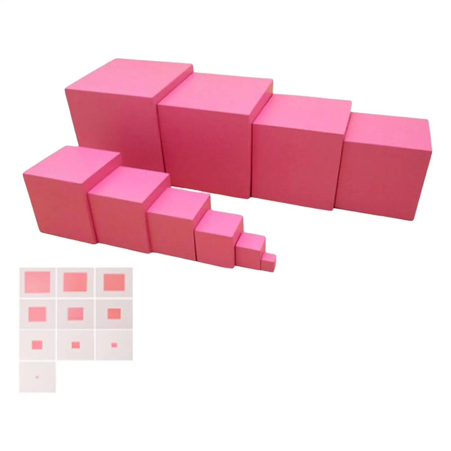 Pink Tower Cube