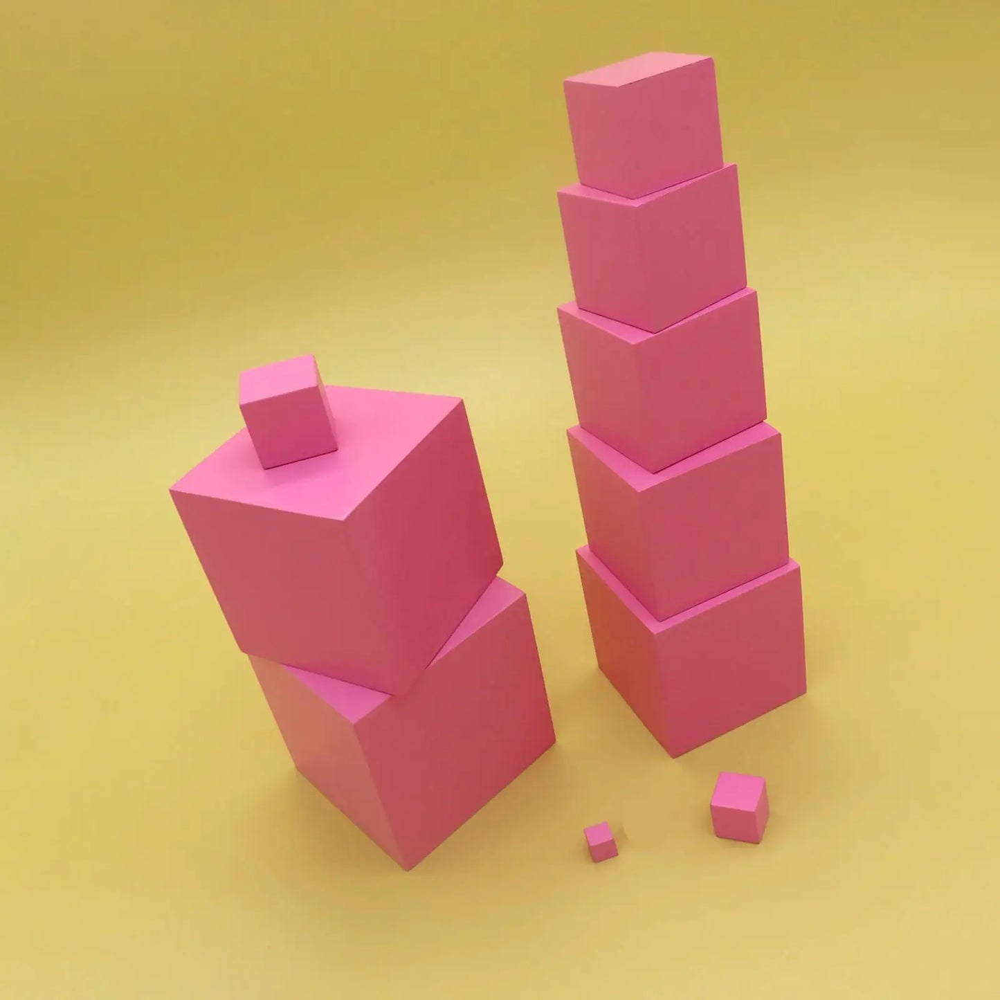 Pink Tower Cube