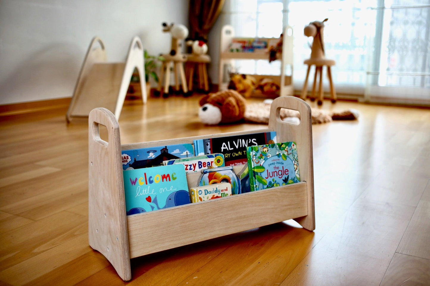 Wooden Bookshelf