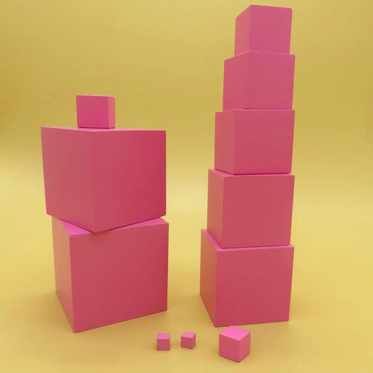 Pink Tower Cube